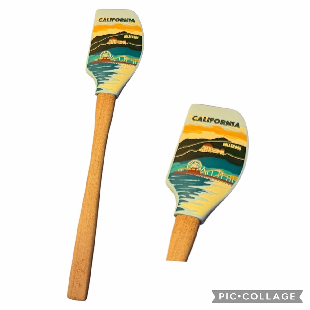 Tovolo California Rubber Spatula Travel Souvenir Kitchen Collectible